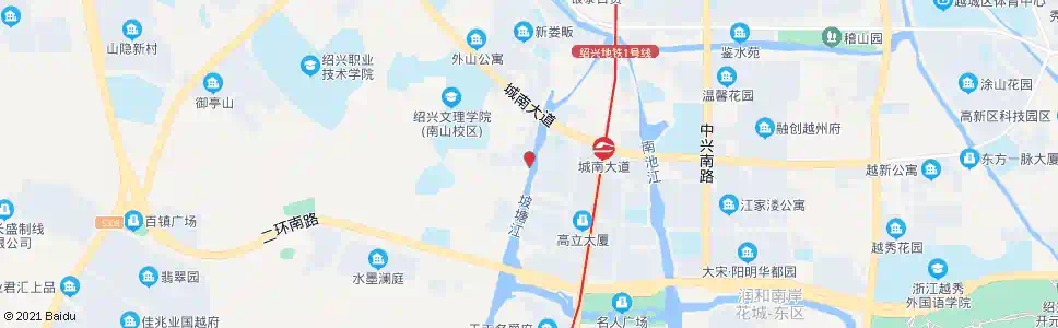 绍兴华侨新村_公交站地图_绍兴公交_妙搜公交查询2025