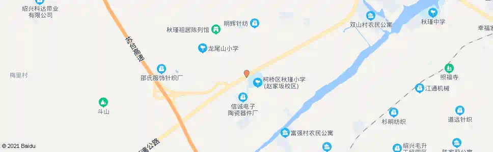 绍兴赵家畈叉口_公交站地图_绍兴公交_妙搜公交查询2025