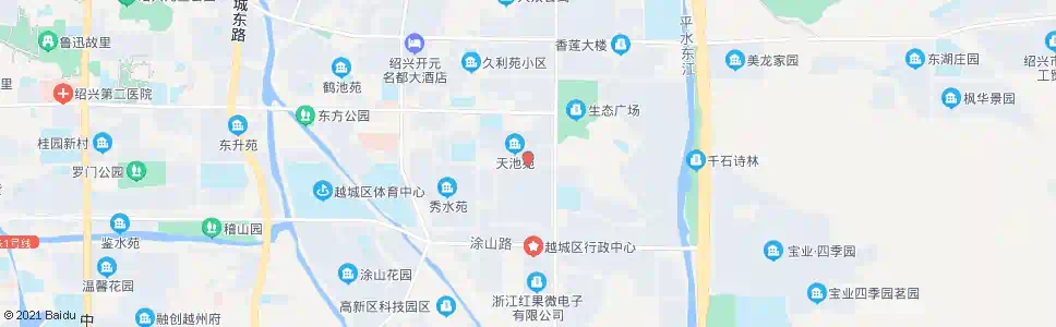 绍兴德泽苑_公交站地图_绍兴公交_妙搜公交查询2025