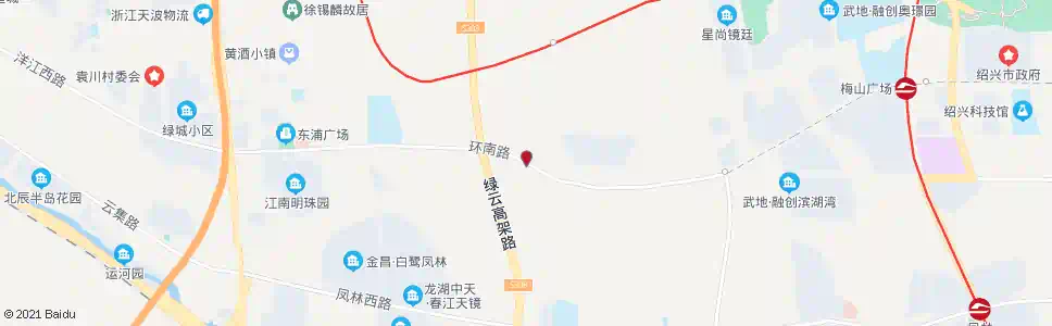 绍兴大善村口_公交站地图_绍兴公交_妙搜公交查询2025