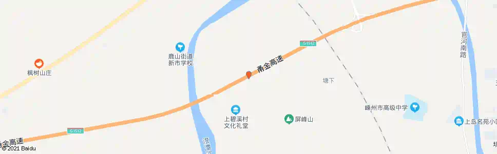 绍兴中碧溪_公交站地图_绍兴公交_妙搜公交查询2025