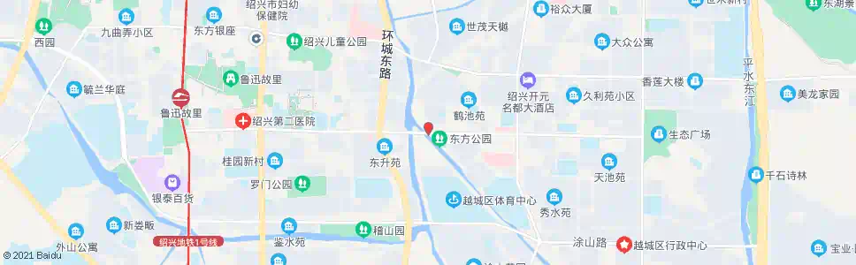 绍兴渡东桥_公交站地图_绍兴公交_妙搜公交查询2025