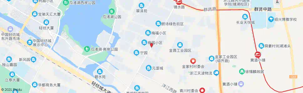 绍兴耶溪路口_公交站地图_绍兴公交_妙搜公交查询2025