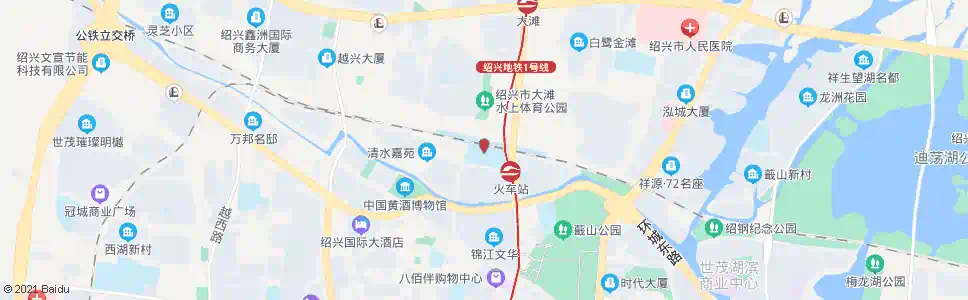 绍兴力博苑_公交站地图_绍兴公交_妙搜公交查询2025