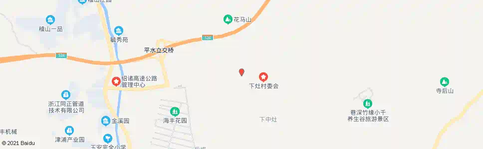 绍兴下灶完小_公交站地图_绍兴公交_妙搜公交查询2025