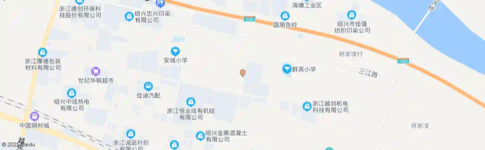 绍兴金江机械_公交站地图_绍兴公交_妙搜公交查询2025