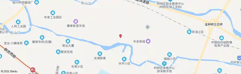 绍兴西华小学_公交站地图_绍兴公交_妙搜公交查询2025