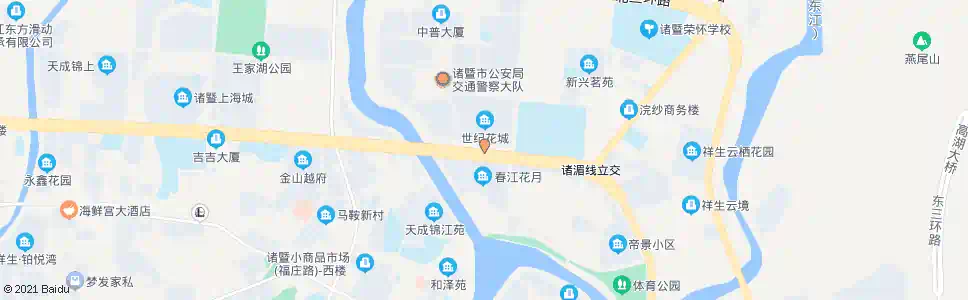 绍兴世纪花城_公交站地图_绍兴公交_妙搜公交查询2025
