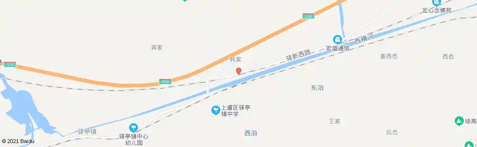 绍兴韩家(竺竹林)_公交站地图_绍兴公交_妙搜公交查询2025