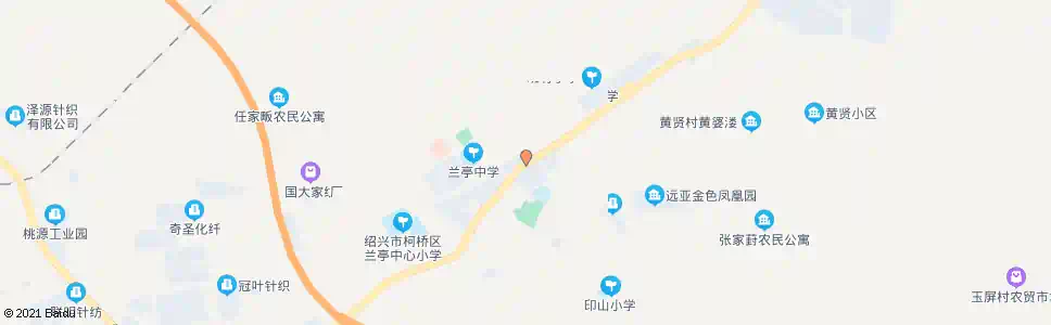 绍兴兰亭镇政府_公交站地图_绍兴公交_妙搜公交查询2025