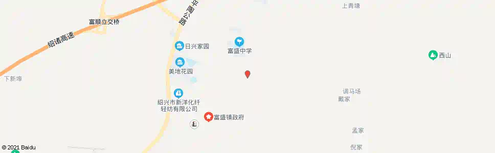 绍兴富盛车站_公交站地图_绍兴公交_妙搜公交查询2025