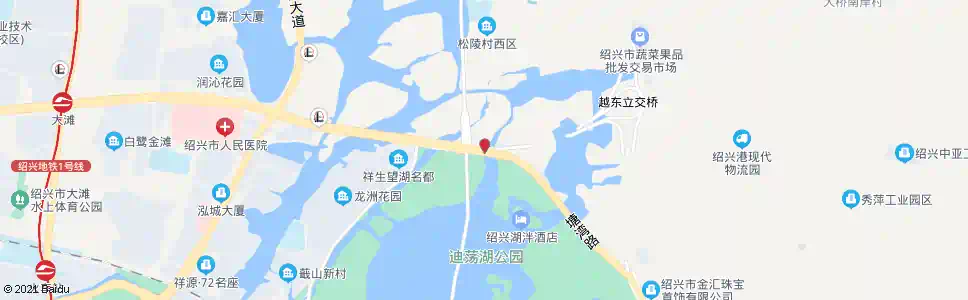 绍兴会龙桥_公交站地图_绍兴公交_妙搜公交查询2025
