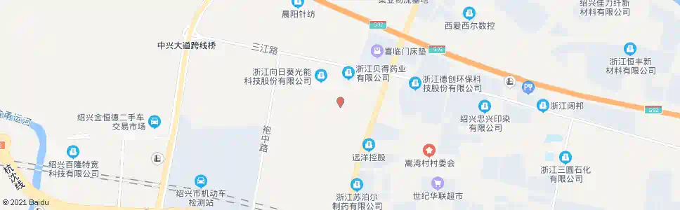 绍兴向日葵科技_公交站地图_绍兴公交_妙搜公交查询2025