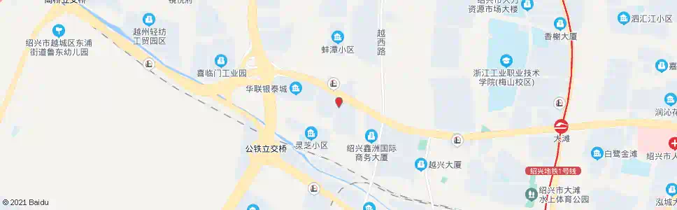 绍兴喜得宝公司_公交站地图_绍兴公交_妙搜公交查询2025