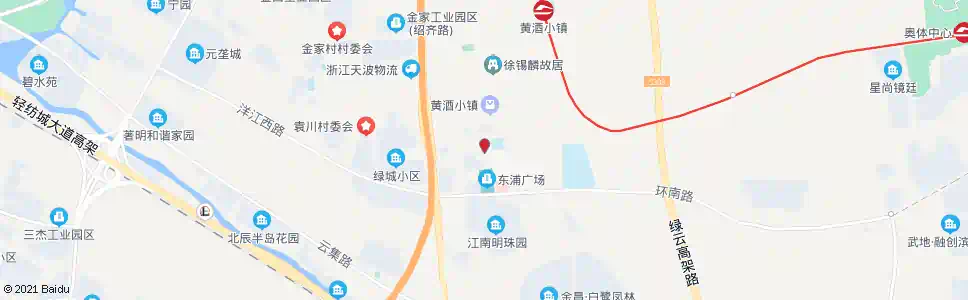 绍兴东浦箱包厂_公交站地图_绍兴公交_妙搜公交查询2025