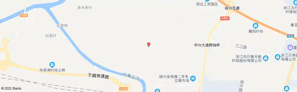 绍兴塘头_公交站地图_绍兴公交_妙搜公交查询2025