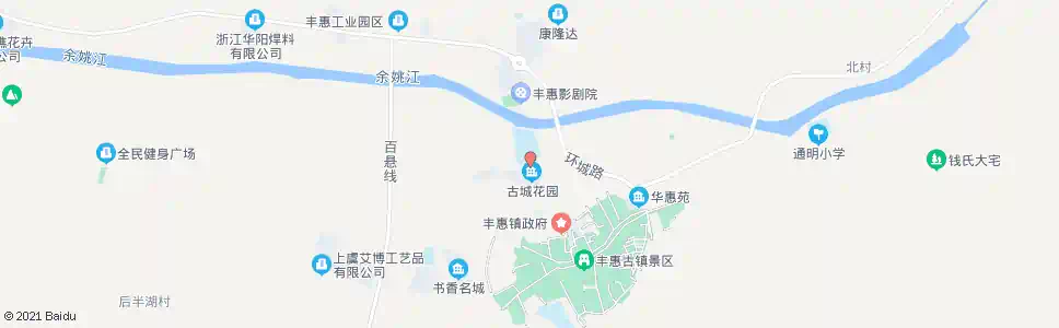 绍兴丰惠镇中_公交站地图_绍兴公交_妙搜公交查询2025