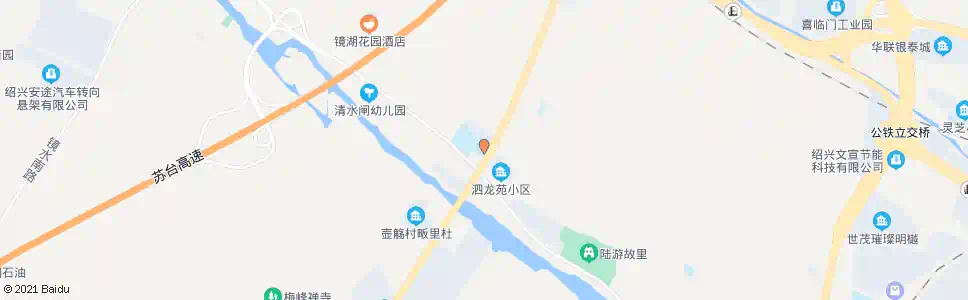 绍兴王家村_公交站地图_绍兴公交_妙搜公交查询2025