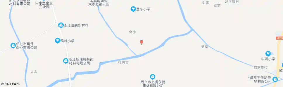 绍兴东闸村_公交站地图_绍兴公交_妙搜公交查询2025