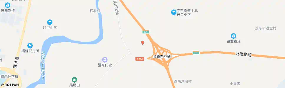 绍兴汤家店_公交站地图_绍兴公交_妙搜公交查询2025