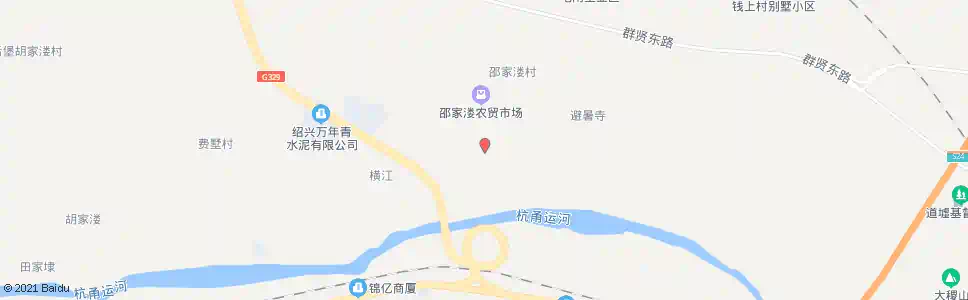 绍兴洪桥村_公交站地图_绍兴公交_妙搜公交查询2025