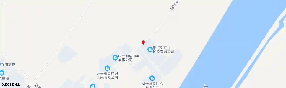 绍兴彩虹庄印染_公交站地图_绍兴公交_妙搜公交查询2025