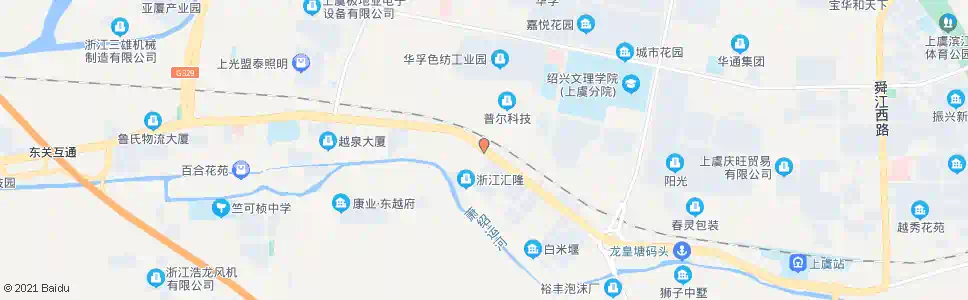 绍兴新舍道口_公交站地图_绍兴公交_妙搜公交查询2025