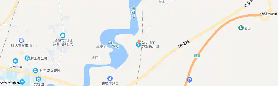 绍兴王劳军_公交站地图_绍兴公交_妙搜公交查询2025