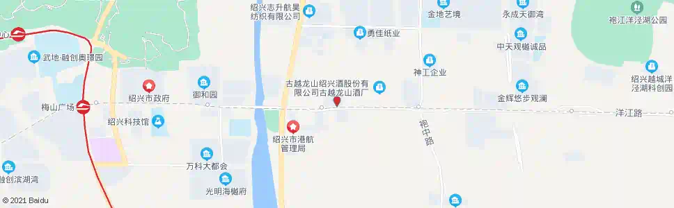 绍兴唯尔福_公交站地图_绍兴公交_妙搜公交查询2025