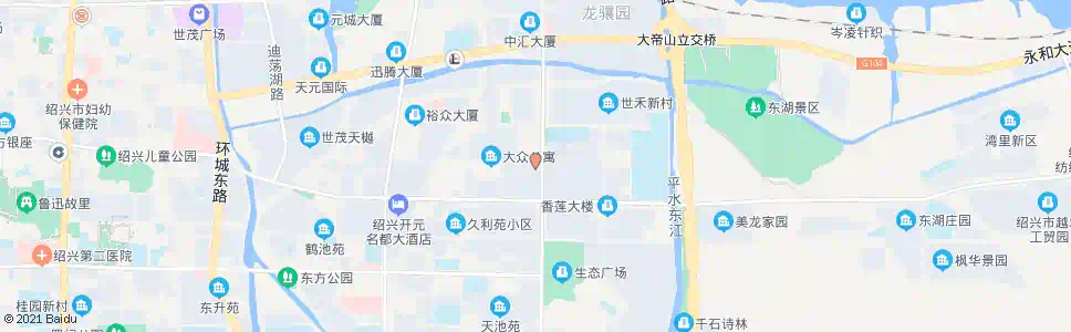 绍兴城东加油站_公交站地图_绍兴公交_妙搜公交查询2025