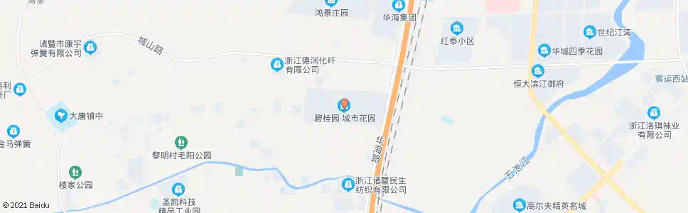 绍兴碧桂园城市花园_公交站地图_绍兴公交_妙搜公交查询2025