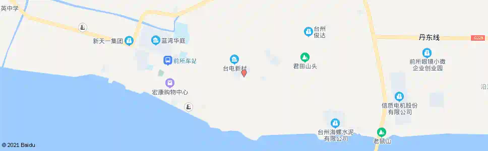 台州台州发电厂_公交站地图_台州公交_妙搜公交查询2025