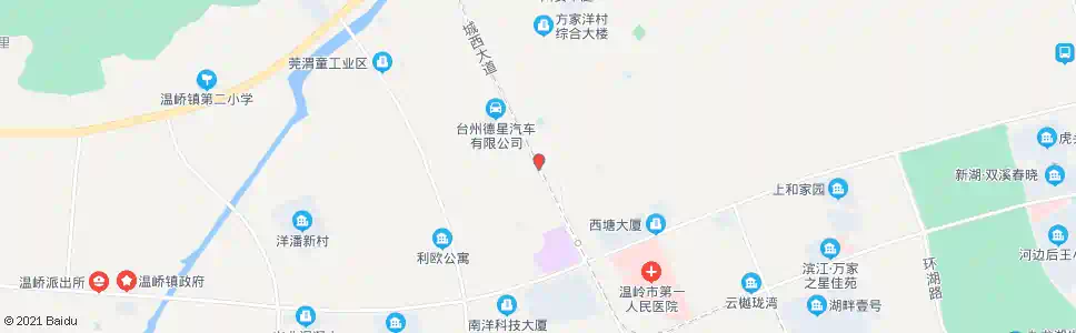 台州前洋路口_公交站地图_台州公交_妙搜公交查询2025