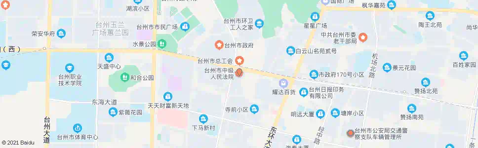 台州法院_公交站地图_台州公交_妙搜公交查询2025