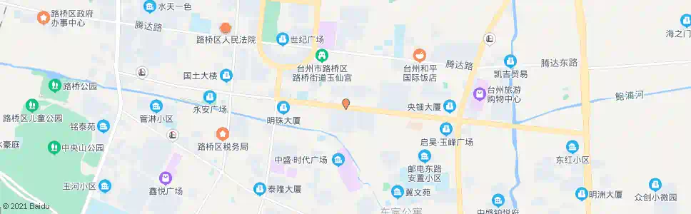 台州华利士大酒店_公交站地图_台州公交_妙搜公交查询2025