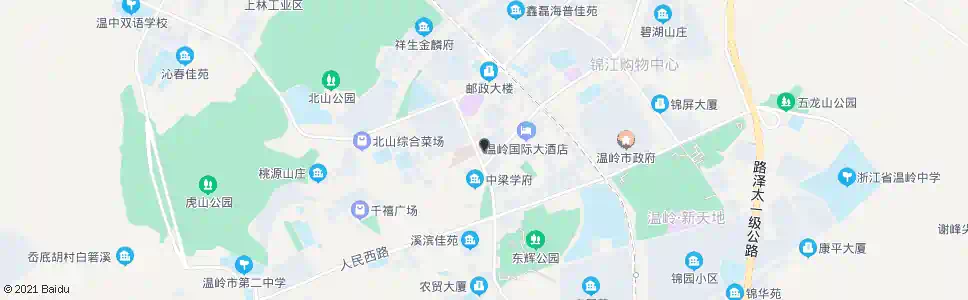 台州下路廊_公交站地图_台州公交_妙搜公交查询2025