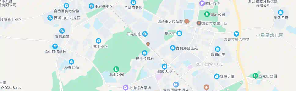 台州开元小区_公交站地图_台州公交_妙搜公交查询2025