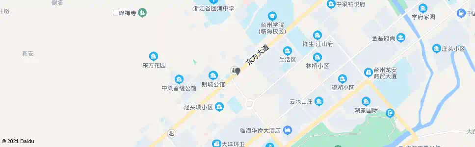 台州三峰路口_公交站地图_台州公交_妙搜公交查询2025