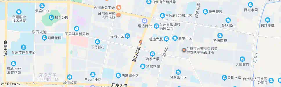 台州耀江花园_公交站地图_台州公交_妙搜公交查询2025