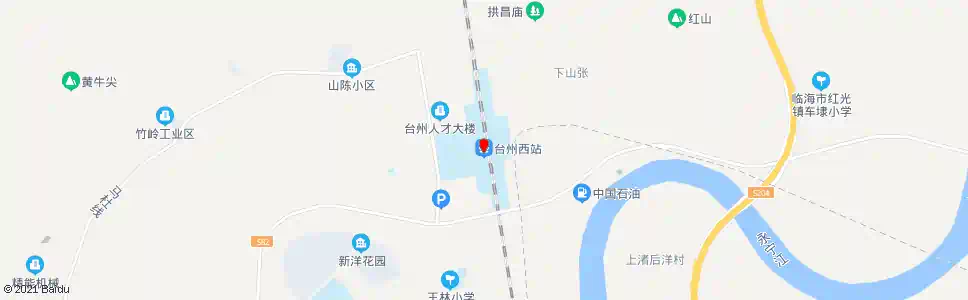 台州西新村_公交站地图_台州公交_妙搜公交查询2025