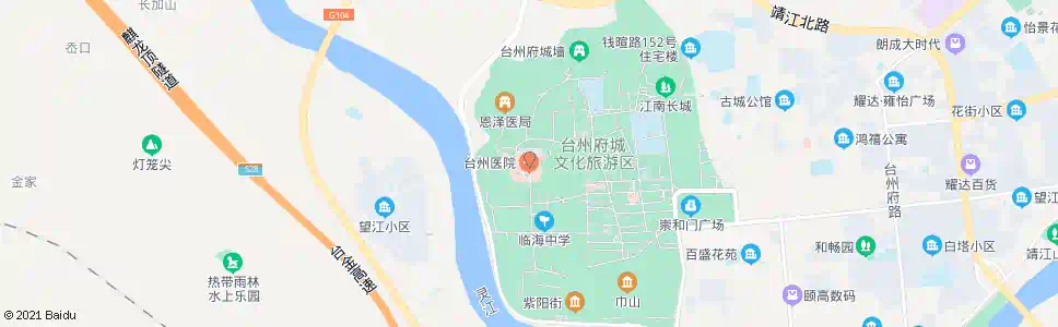 台州417医院_公交站地图_台州公交_妙搜公交查询2025