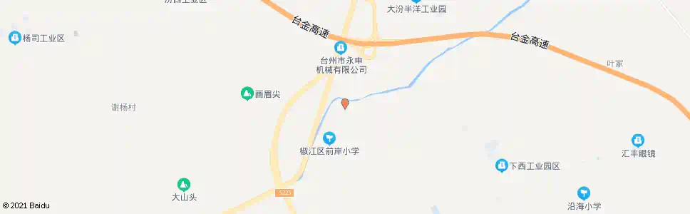 台州道感堂_公交站地图_台州公交_妙搜公交查询2025