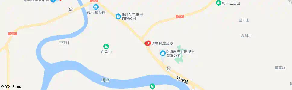 台州许墅_公交站地图_台州公交_妙搜公交查询2025