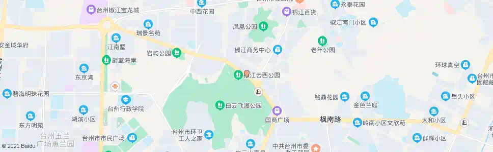 台州白云新村南_公交站地图_台州公交_妙搜公交查询2025