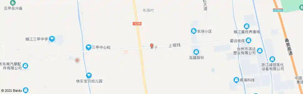 台州五塘_公交站地图_台州公交_妙搜公交查询2025