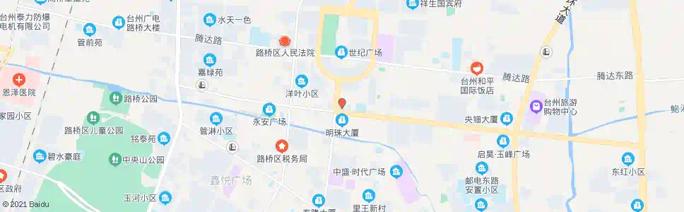 台州鑫都大酒店_公交站地图_台州公交_妙搜公交查询2025