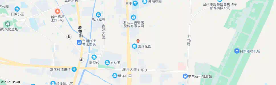 台州方家村_公交站地图_台州公交_妙搜公交查询2025