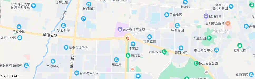 台州葭芷大转盘_公交站地图_台州公交_妙搜公交查询2025
