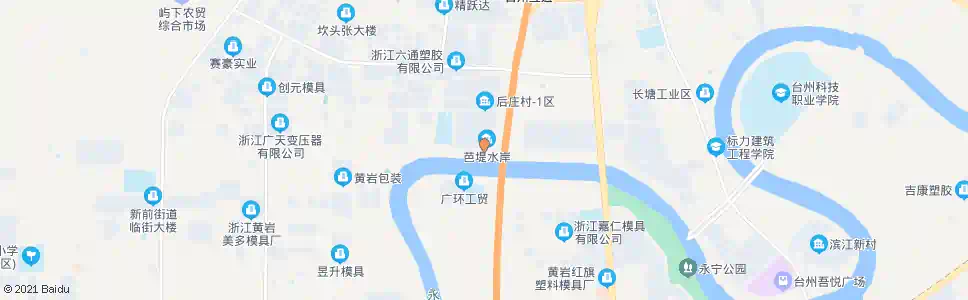 台州芭堤水岸(南)_公交站地图_台州公交_妙搜公交查询2025