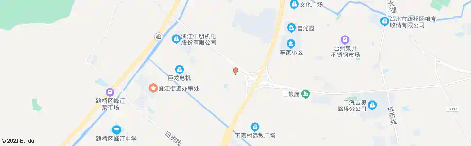 台州上陶村_公交站地图_台州公交_妙搜公交查询2025